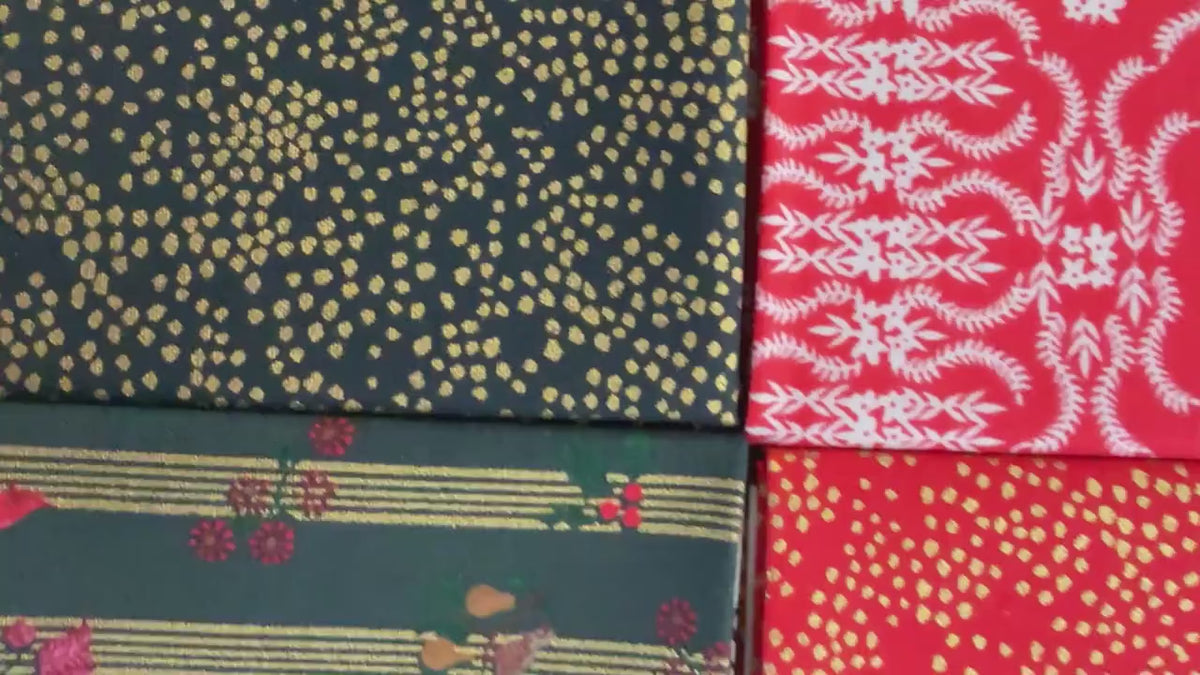 Holiday Classics- Fat Quarter Bundle (13)-Rifle Paper Co-Cotton + Steel-RP605P-FQB