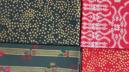 Holiday Classics- Fat Quarter Bundle (13)-Rifle Paper Co-Cotton + Steel-RP605P-FQB