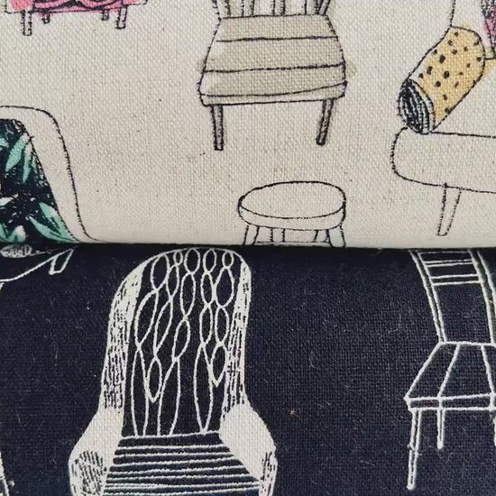 Robert Kaufman - Chair - Chair Fabric - Japanese Fabric- Lightweight Canvas