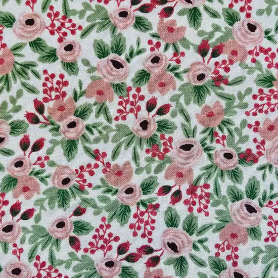 Rifle Paper Co Fat Quarter (7) Collaboration -Garden Party-Rosa Rose-Cotton + Steel-RP305-RO6