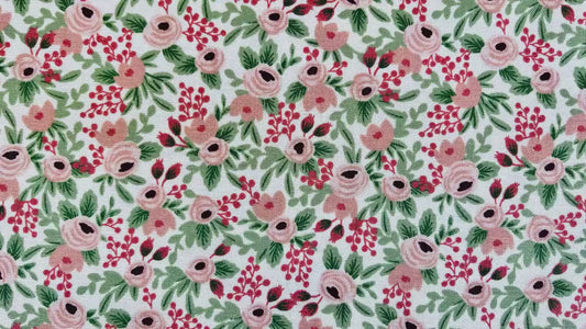 Rifle Paper Co Fat Quarter (7) Collaboration -Garden Party-Rosa Rose-Cotton + Steel-RP305-RO6
