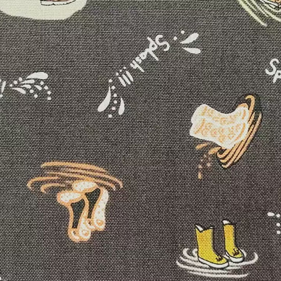 Splish Splash-Under My Umbrella-The Bright Leaf Design-Quilting Cotton Fabric-BL100-MY2