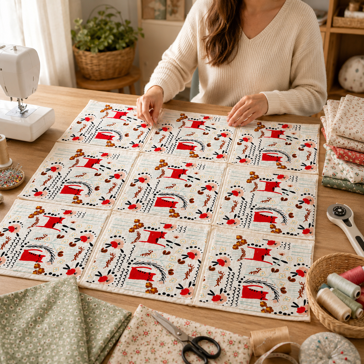 Glory-Around The World-United Kingdom-Layer Cake-Megan Carter-Cotton + Steel