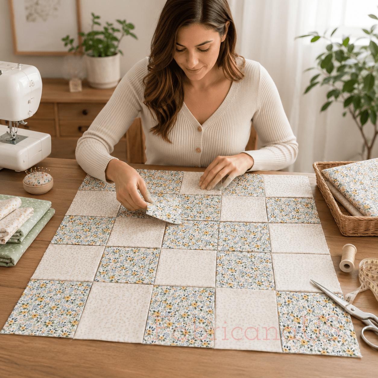 Rifle Paper Co. Garden Party Rosa Cream Quilting Cotton Fabric