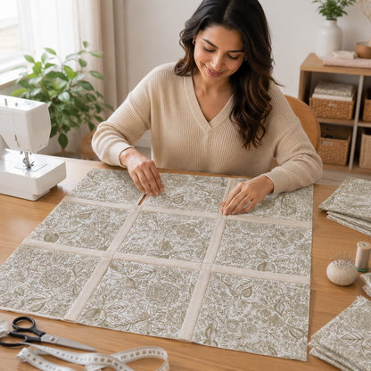 Honeybee Garden – Bee Garden Overcast Fabric by Elizabeth Halpern for Cotton+Steel – Gray Quilting Cotton