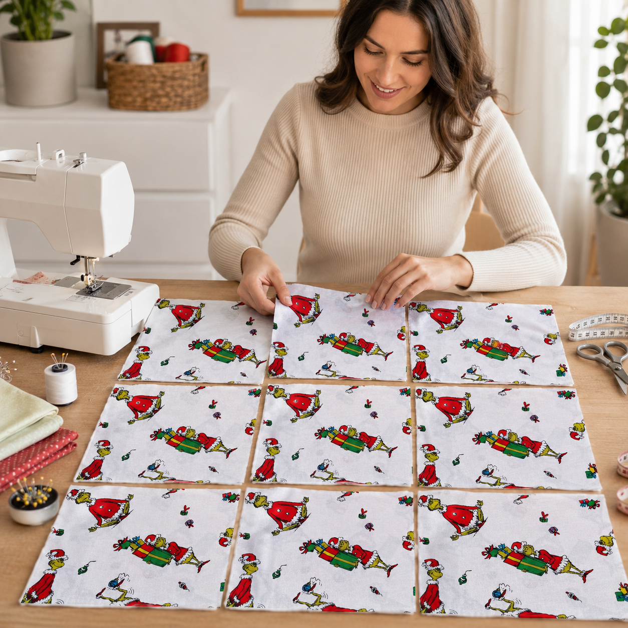Robert Kaufman – How the Grinch Stole Christmas – Quilting Cotton Fabric