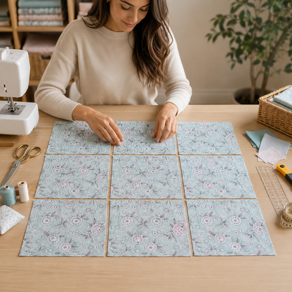 Earth Magic-Flower Dream-Magic Fabric-Erin McManness-Cotton + Steel