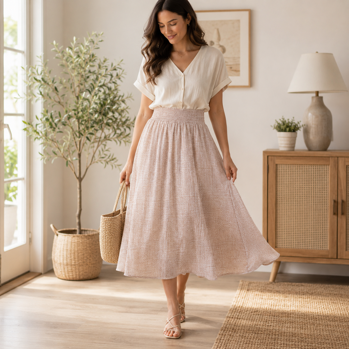 Robert Kaufman-Limerick White Linen Yarn Dyed
