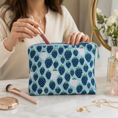 Under the Apple Tree - Queen of Berries Water-drop Fabric-Loes Van Oosten-Cotton + Steel