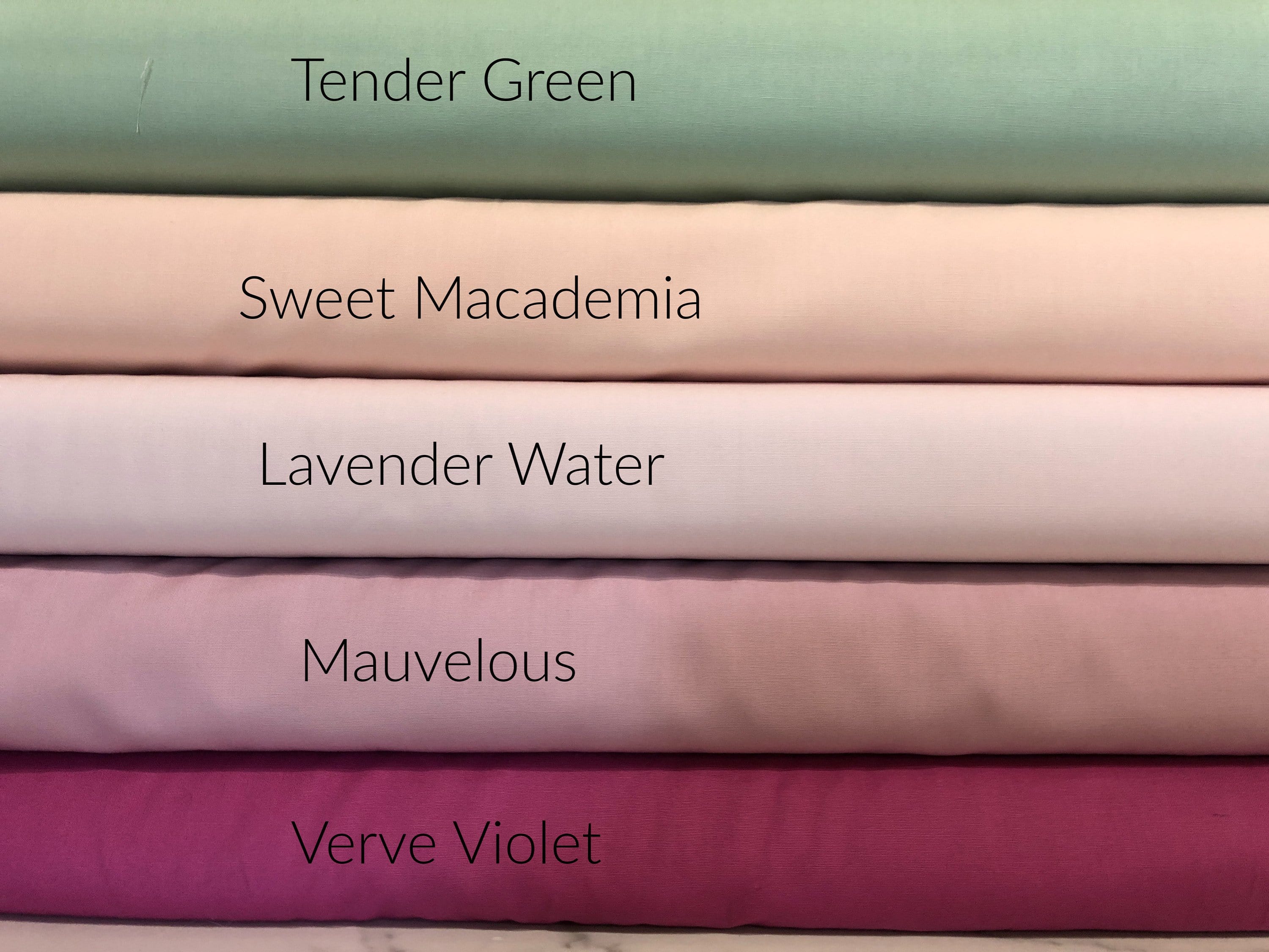 Art Gallery Fabrics Sweet Macademia Pure Solids. - Fabricanaus