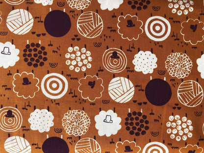 Fuwafuwa-san no Bokujo - Fuwafuwa-san - Harvest Fabric - Cotton+Steel - Quilting Cotton Fabric - HO200-HA3