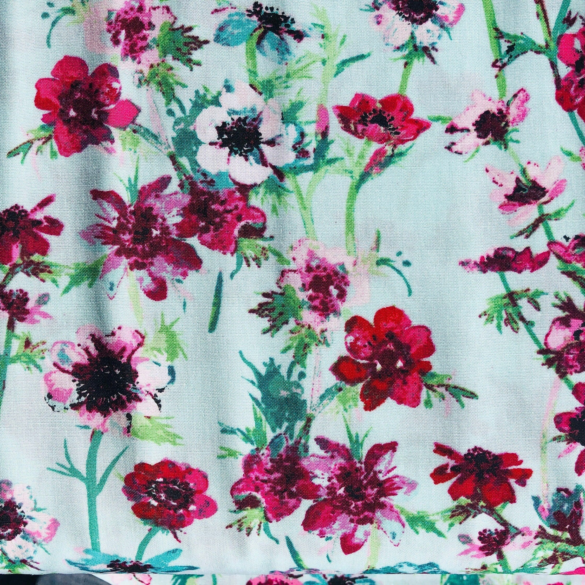 Anemone Study Morning - Aquarelle - Katarina Roccella for Art Gallery Fabrics - quilting cotton fabric - AQU-76752