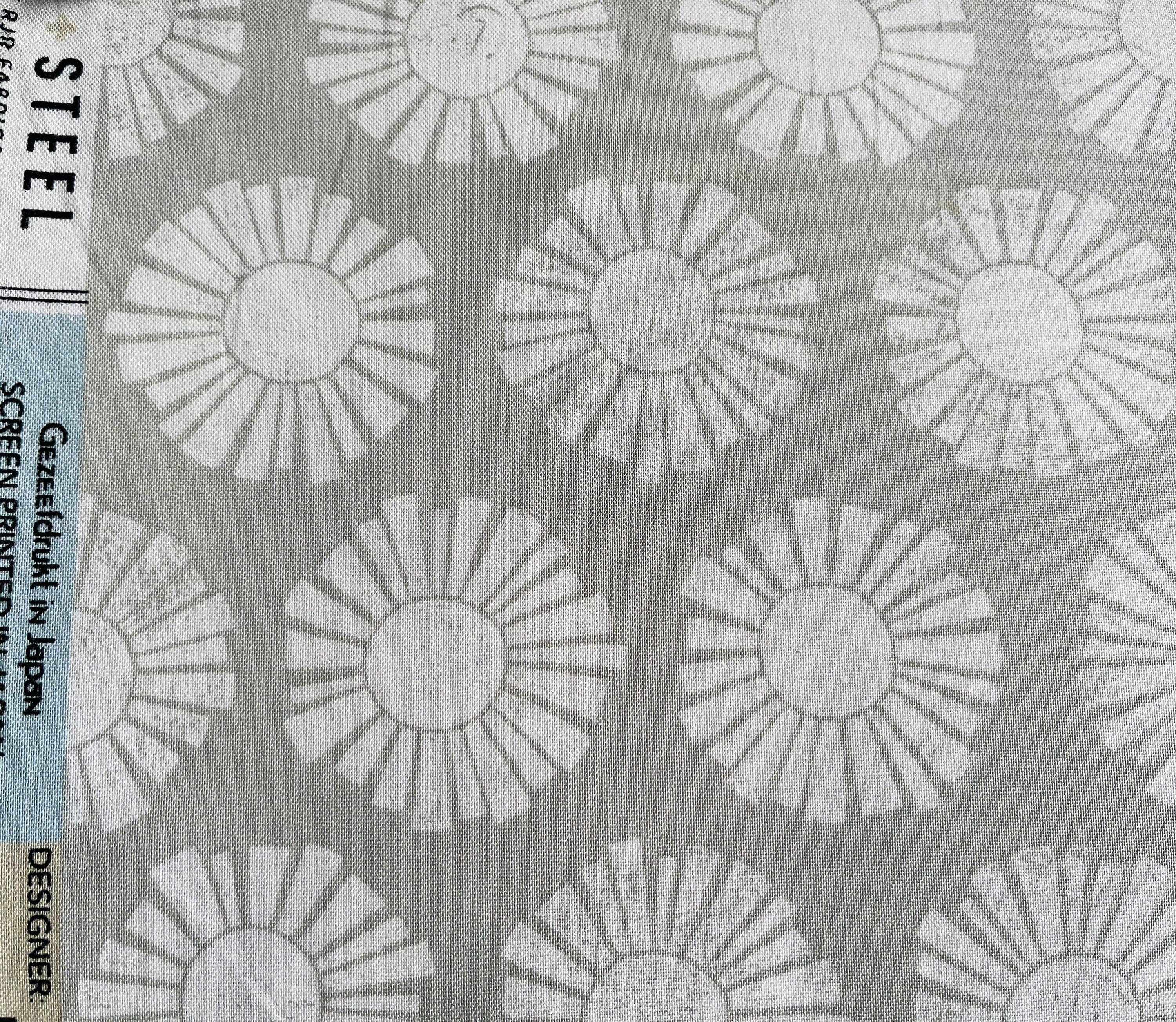 By The Seaside - Sunshine Chalk - Cotton Unbleached Fabric - Loes Van Oosten - Cotton+Steel - LV101-CH3
