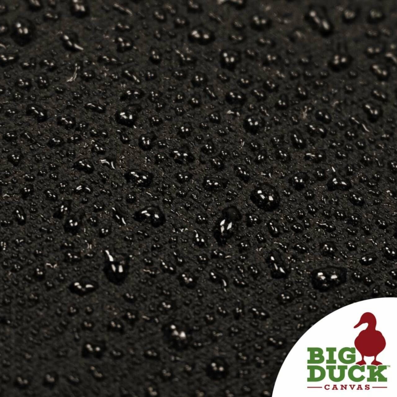 Waxed Canvas - Cotton Duck 10oz - Black - Big Duck Canvas - WAX-1010-BLK