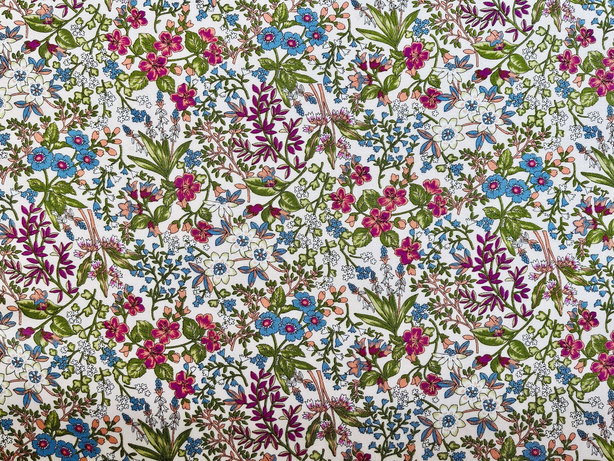 Hokkoh-Japanese Fabric-Floral Fabric-Organic Cotton
