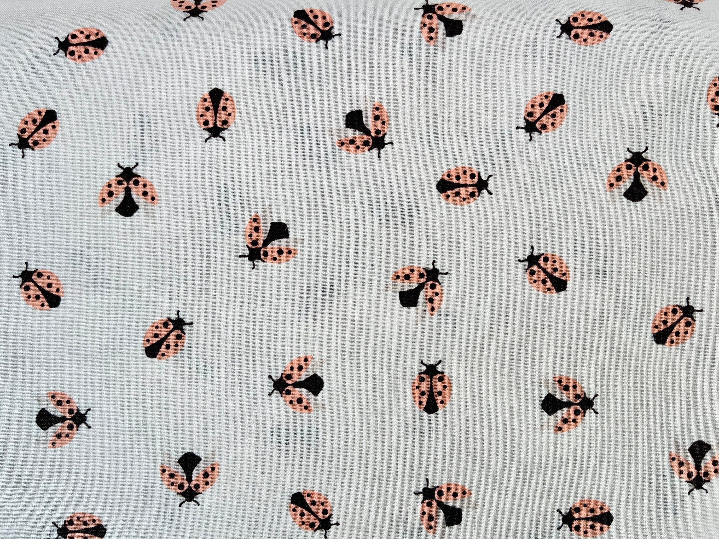 Wild and Free - Ladybug - Summer Vibes Fabric - Loes Van Oosten Cotton + Steel Quilting Cotton - LV602-SV2