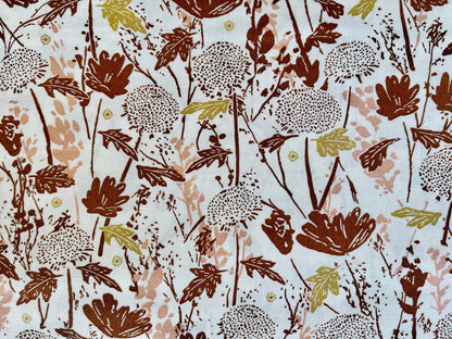 Summer Folk - Wander Field - Auburn Fabric - Lissie Teehee - Cotton + Steel - Ll100-AU3