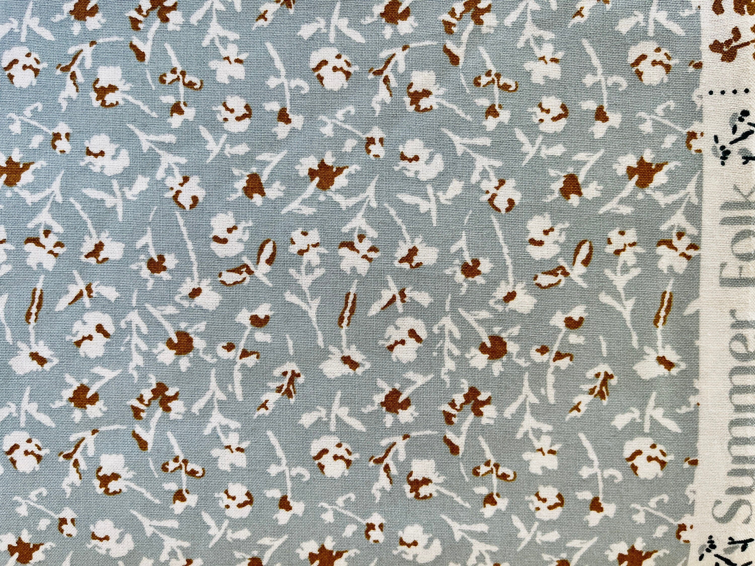 Summer Folk - Little Florets - Breeze Fabric-Lissie Teehee - Cotton + Steel - Ll102-BR1