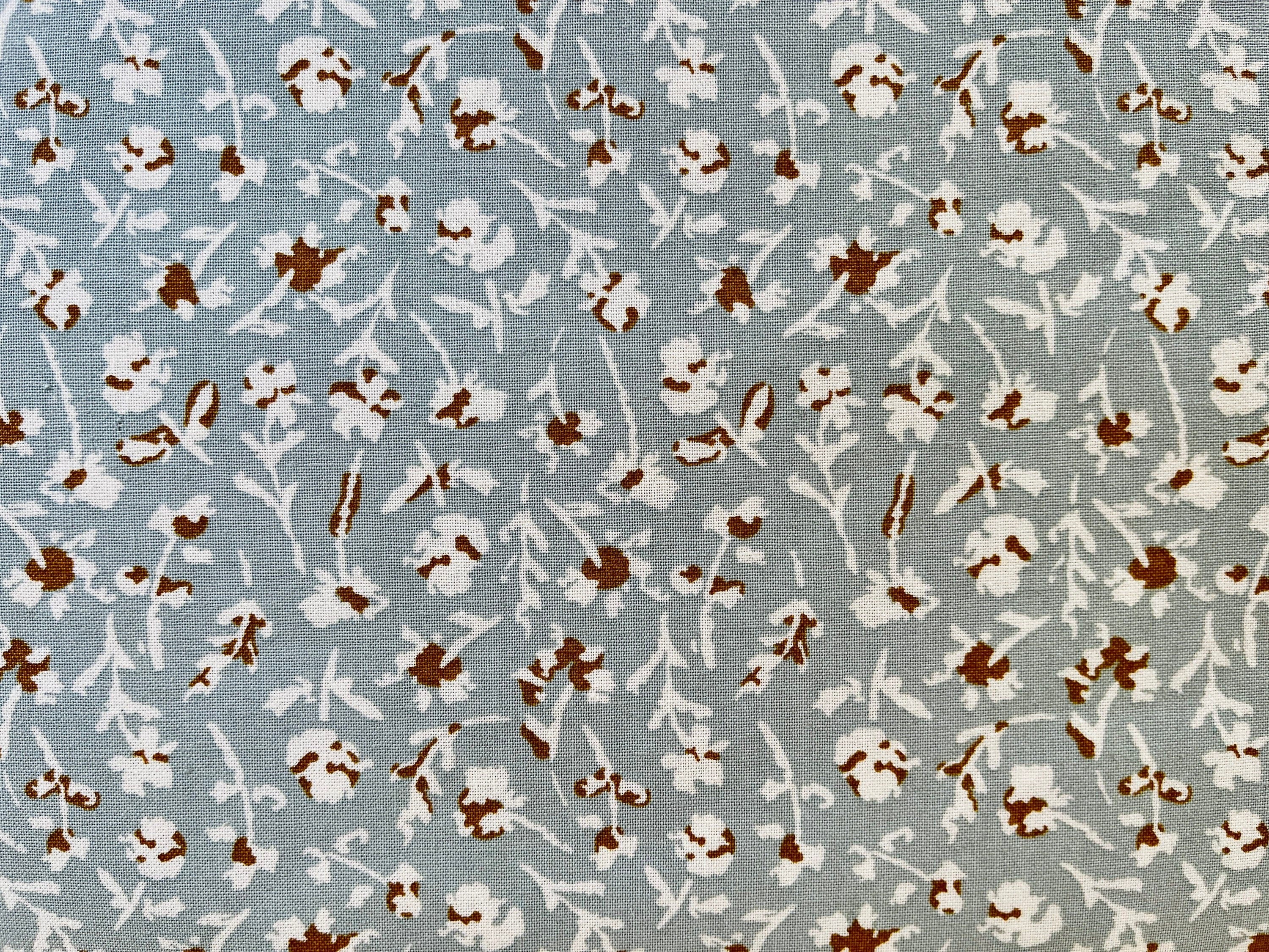 Summer Folk - Little Florets - Breeze Fabric-Lissie Teehee - Cotton + Steel - Ll102-BR1