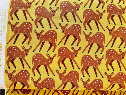 On a Fall Day - Fawn - Blonde Fabric - Loes Van Oosten - Cotton+Steel - LV700-BL1