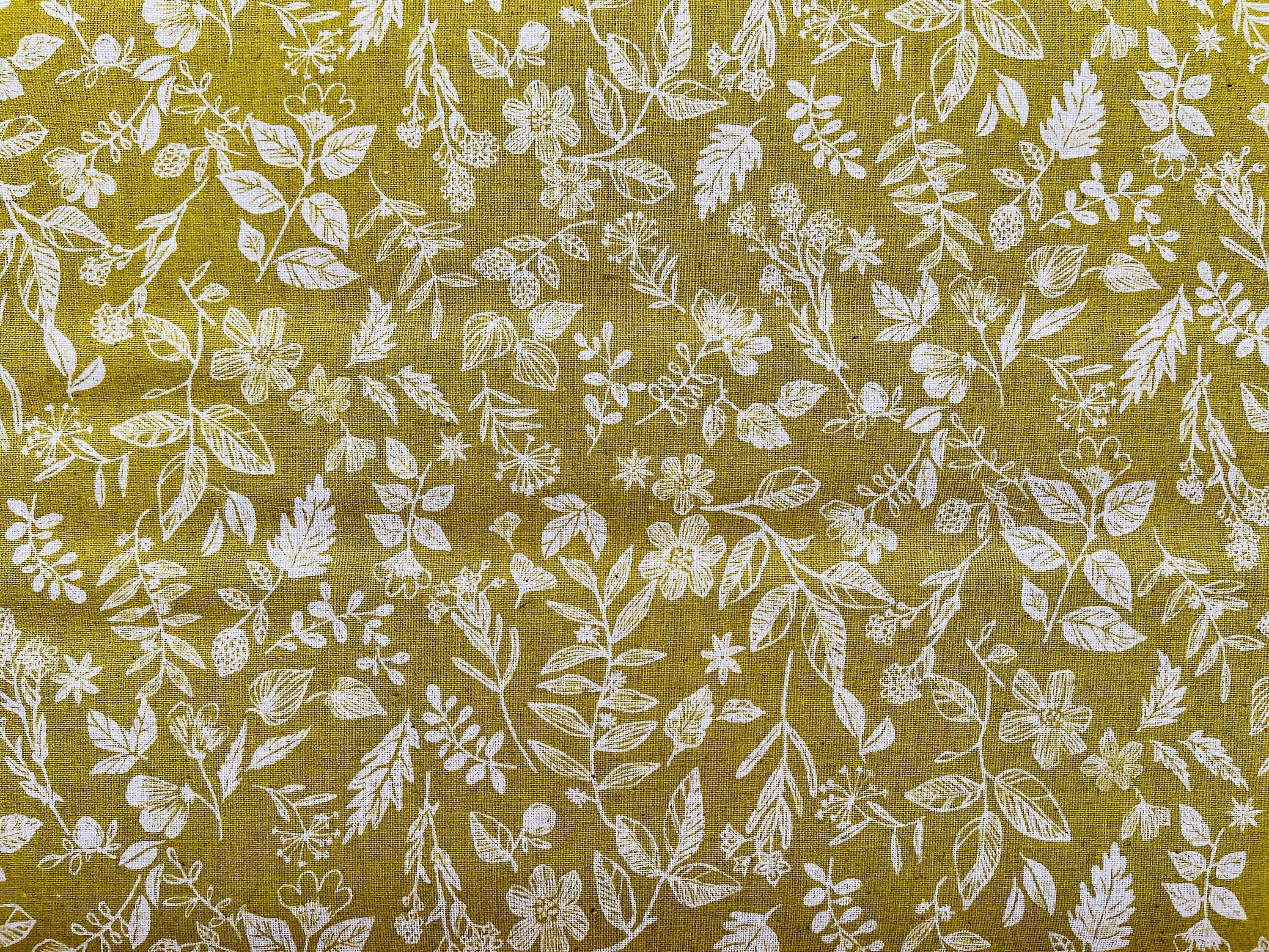 Kokka - Natural Garden - Cotton Linen Fabric - Sheeting - YGA-59010-1B