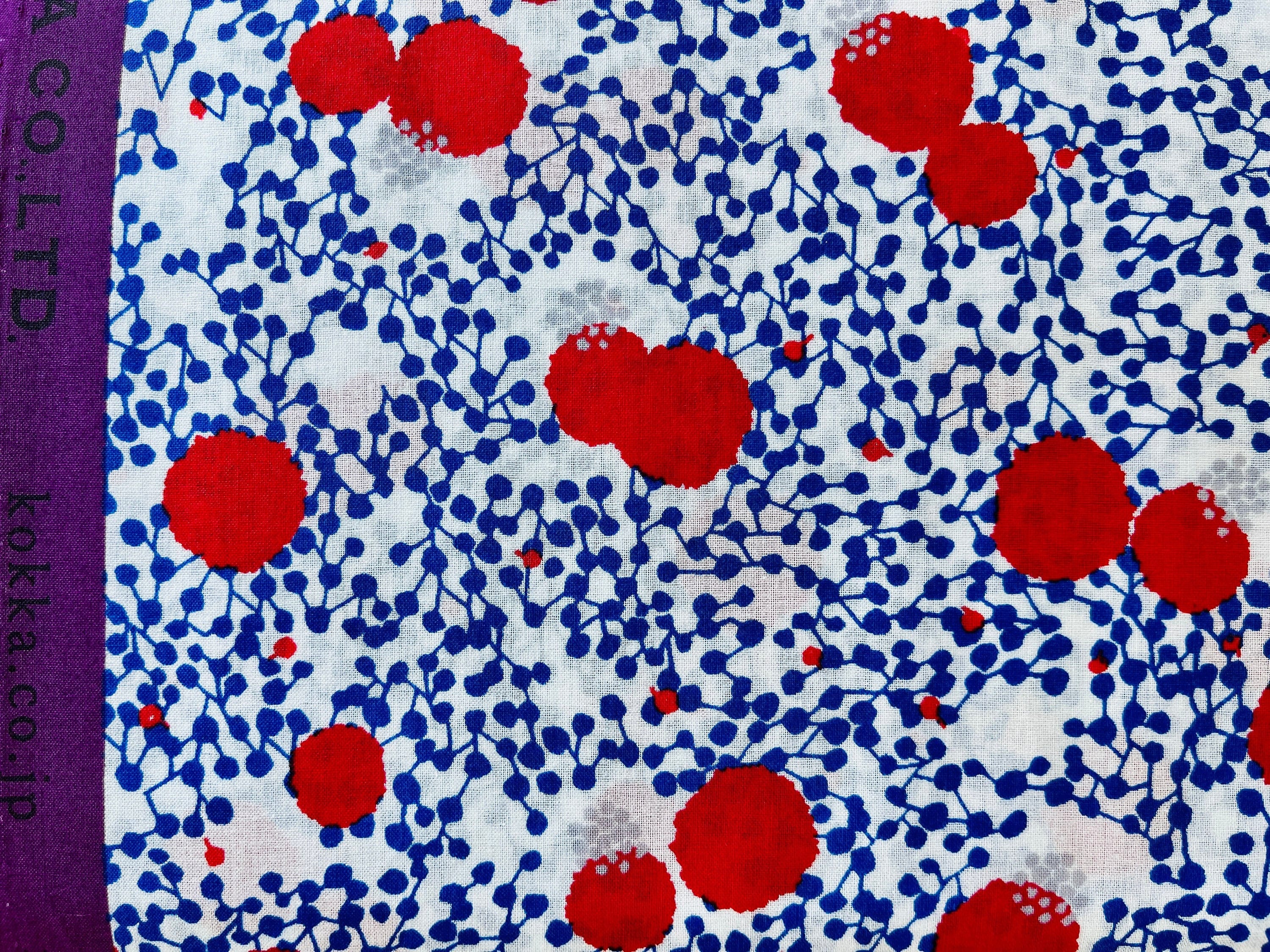 Berry Berry - Kokka - Echino - Japanese Fabric - Cotton Lawn Fabric