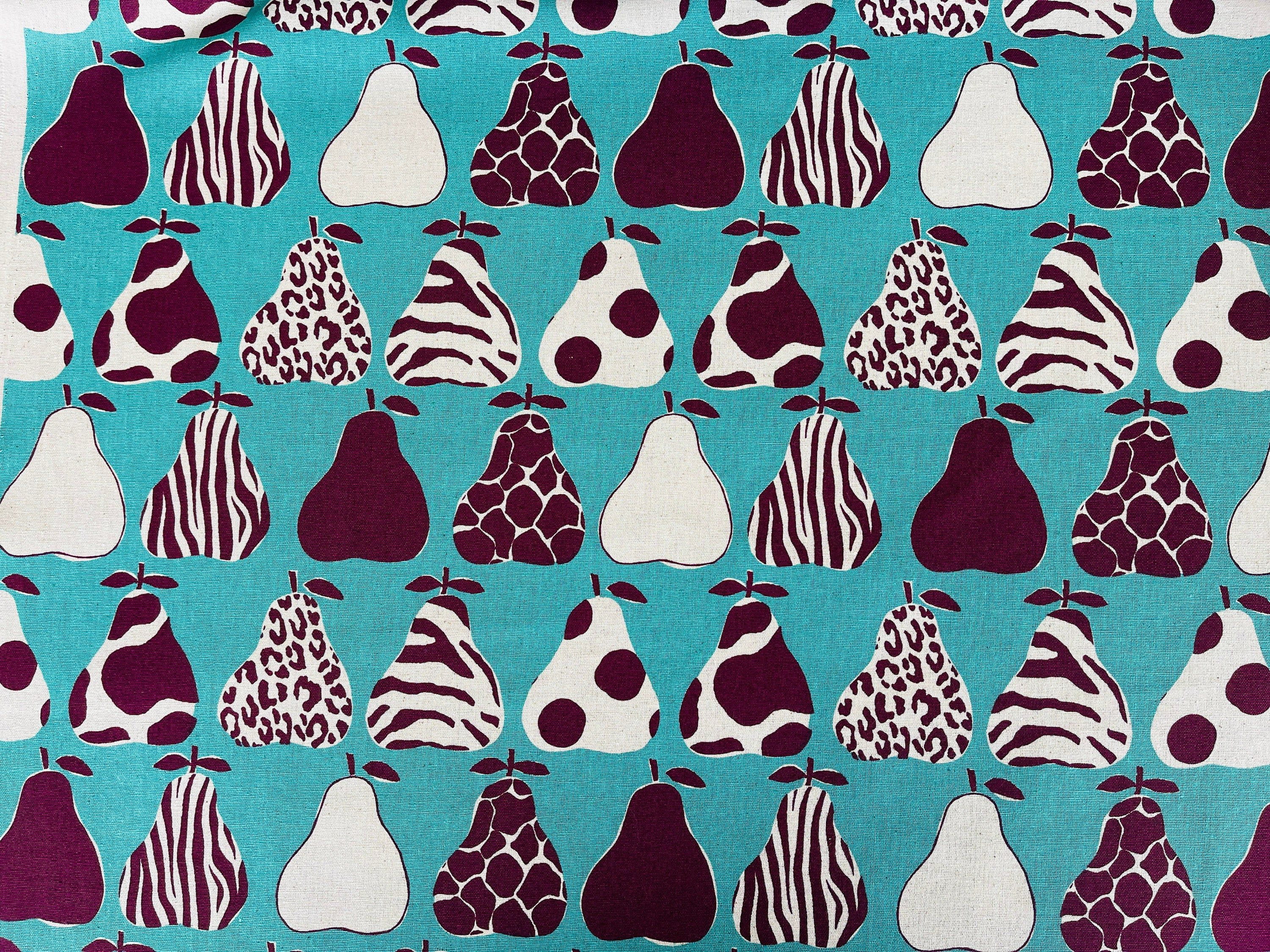Pear - Pear Fabric - Japanese Fabric- Lightweight Canvas - 1024-705
