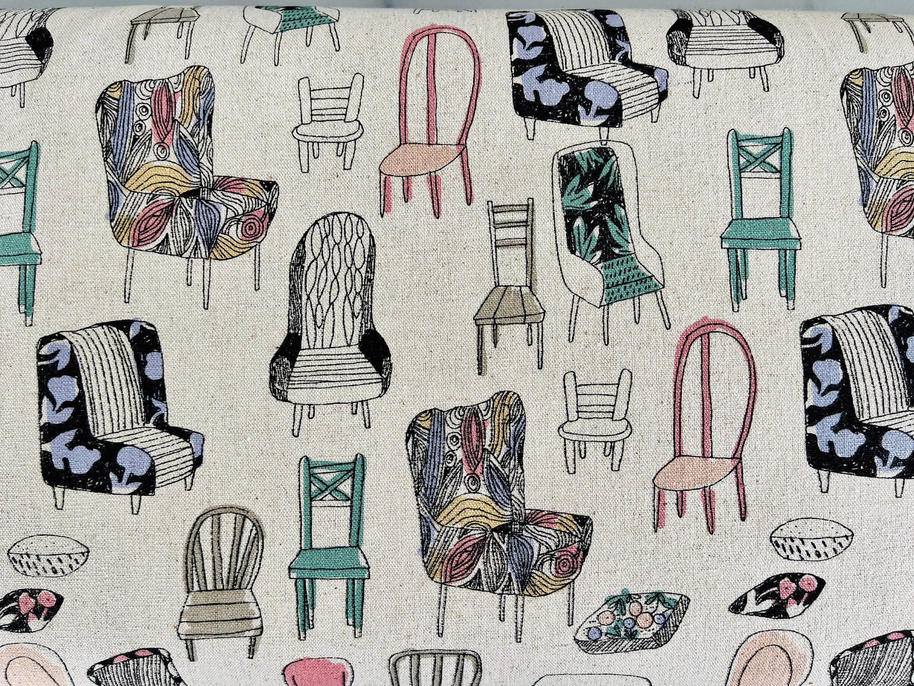 Robert Kaufman - Chair - Chair Fabric - Japanese Fabric- Lightweight Canvas
